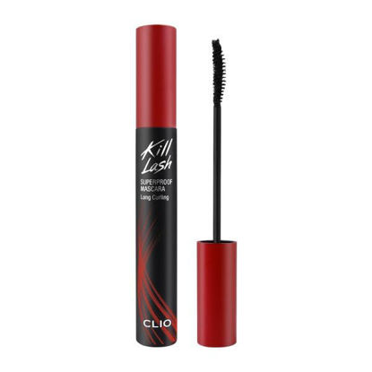 Picture of CLIO Long & Curl up Waterproof Black Mascara, Volumizing & Lengthening, Long-wearing Mascara (#01)