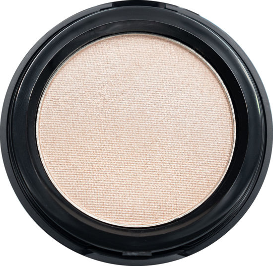 Picture of Pure Ziva Shiny Warm Sand Beige Taupe Nude Natural Tone Satin Finish Pressed Powder Single Vegan Eyeshadow; Talc, Paraben & Cruelty Free