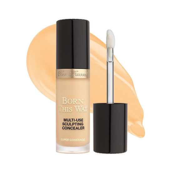 Picture of Too Faced Born This Way Super Coverage Multi-Use Concealer Full Size | Oil Free, Long Lasting + Hydrating, 0.46 Fl Oz, Shortbrea