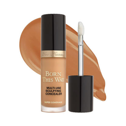 Picture of Too Faced Born This Way Super Coverage Multi-Use Concealer Full Size | Oil Free, Long Lasting + Hydrating, 0.46 Fl Oz, Warm Sand