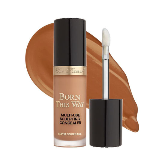 Picture of Too Faced Born This Way Super Coverage Multi-Use Concealer Full Size | Oil Free, Long Lasting + Hydrating, 0.46 Fl Oz, Maple