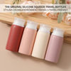Picture of Muslish 21 Pack Travel Bottles for Toiletries, Leak-Proof TSA Compliant Silicone Travel Size Containers for Shampoo and Conditioner, BPA Free with Toiletry Bag (Cream)