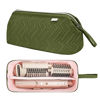 Picture of Leudes Hair Tools Travel Bag for Shark Flexstyle Carrying Case Portable Shark Hair Air Wrap Dryer Case Waterproof Dustproof Flat Curling Iron Travel Organizer (Army Green)