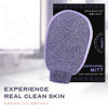 Picture of Brooklyn Botany Exfoliating Mitts for Bath and Shower - Heavy Duty Exfoliating Body Scrubber for Massage and Dead Skin Remover for Body - 2 Mitts