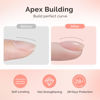 Picture of MelodySusie Builder Nail Clear Base Gel Builder Gel for Nails Thickening, Soak Off UV Gel,Extension Gel Rhinestone Nail Glue Gel in a Bottle for Nail Art Design Gift for Women