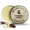 Picture of Striking Viking Beard Balm for Men - Leave-in Beard Conditioner to Smooth, Shape, Moisturize & Soften Coarse, Dry Facial Hair - Vanilla Scented with Shea Butter, Tea Tree, Argan & Jojoba Oils, 2 Oz