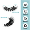 Picture of Mink Lashes MilyBest False Eyelashes Cat Eye Lashes Fluffy Faux Mink Lashes 3D Volume Pestañas Postizas Wispy Curly Lashes Look Like Extensions Strip Lashes Multipack