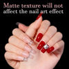 Picture of AILLSA Short Square Nail Tips 15 Sizes 240pcs Full Cover Soft Gel Tips Double Matte No Need Base Coat Fake Nail Tips for Press On Nail Extension