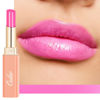 Picture of Oulac Moisturizing Shine Pink Lipstick for Women - 2 in 1 Glossy Bright Pink Tinted Lip Balm, Hydrating Winter Lipstick for Dry Lips,Shine Juicy Finish Vegan 2.2g/0.07oz (15)