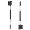 Picture of 2pcs 3 Head Eyebrow Eyelash Shaper Eyelash Comb Double Head Brush Makeup Grooming Tool Cosmetic with 3 Different Spoolie Brushes for Separating Lashes, Eliminating Mascara Clumps, Grooming Brows