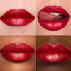 Picture of MAKI YIKA Red Lipstick for Women Metallic Lipsticks Glitter Long Lasting Lipstick No Smudge No Transfer Liquid Lip Gloss (BR20 Crushed Ruby)