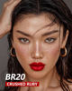 Picture of MAKI YIKA Red Lipstick for Women Metallic Lipsticks Glitter Long Lasting Lipstick No Smudge No Transfer Liquid Lip Gloss (BR20 Crushed Ruby)