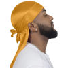 Picture of 4PCS Silky Durags for Men Women 360 Waves with 1 Wave Cap, Silky Satin Durag Extra Long Tails