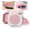 Picture of FeiCuiYun Matte eyeshadow singles, Matte nude eyeshadow, Matte Pink Eyeshadow, Neutral Matte Pressed Powder Single Vegan Eyeshadow; Talc, Paraben & Cruelty Free, Half Pink (02)