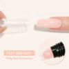 Picture of GAOY Poly Gel, 60g Nail Extension Gel, Milky Nude Builder Gel Nail Enhancement Gel for Beginner & Professional Nail Art Salon DIY at Home