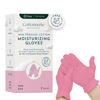 Picture of Gaxcoo Cottonnerie Kids 7 Pairs Pink 100% Premium Cotton Moisturizing Gloves for Kids: Dry Hands & Eczema | Overnight Lotion Treatment for Children, Girl & Boy | Reusable, Free Washing Bag, 2-5 Years