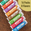 Picture of YesBes 16 Pack Lip Balm, Natural Lip Balm Bulk with Vitamin E and Coconut Oil, Moisturizing Lip Balm for Dry Cracked Lips, Lip Balm for Stocking Stuffers - 8 Flavors