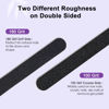 Picture of Canvalite Nail File Thin Emery Boards for Nails 100/180 Grit Nail Files for Natural Nails Manicure Pedicure Tool for Home and Salon Use 25PCS