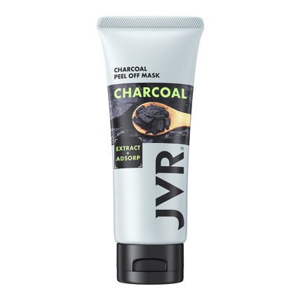 Picture of JVR Peel Off Face Mask, Blackhead Remover Mask for Men, Charcoal Peel Off Black Mask, Facial Mask Purifying and Deep Cleansing for All Skin Types 2.12 OZ