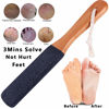 Picture of Kinepi Foot File Callus Remover Foot Scrubber,Professional Pedicure Foot Rasp Removes Cracked Heels,Dead Skin,Corn,Hard Skin,Pumice Stone for Scraper File Brush Tools for Wet and Dry Feet