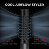 Picture of TYMO Airflow 2.0 Curling Iron Flat Iron - Hair Straightener and Curler 2 in 1, 1.25 Inch Curling Wand for Long Short Hair, Dual Voltage for Travel, 54 Million Ionic, Anti-Tangle, 5 Temps, Black