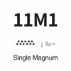 Picture of STIGMA #12(11M1) Standard Disposable Tattoo Needle Cartridges with Membrane Safety Cartridges for Tattoo Artists Weaved Magnum Shader 20Pcs Standard Pack EN05-20-1211M1