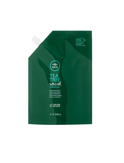 Picture of Tea Tree Special Shampoo, Deep Cleans, Refreshes Scalp, For All Hair Types, Especially Oily Hair, 33.8 fl. oz.