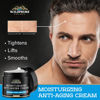 Picture of Men's Face Moisturizer Cream - Anti Aging & Wrinkle - Made in USA - Collagen, Hyaluronic Acid, Vitamins E & A, Avocado Oil - After Shave Lotion - Age Facial Skin Care, Day & Night Moisturizing, 2 oz