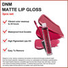 Picture of evpct DNM 3Pcs Mauve pink Berry pink Rose red Matte Liquid Lipstick Sets for Women 24-hour Matte+Lipstick Matte Lipstick Lip Stain Gloss Long Lasting 24 Smudge Waterproof