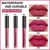 Picture of evpct DNM 3Pcs Mauve pink Berry pink Rose red Matte Liquid Lipstick Sets for Women 24-hour Matte+Lipstick Matte Lipstick Lip Stain Gloss Long Lasting 24 Smudge Waterproof