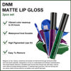 Picture of evpct DNM 3Pcs Dark Blue Emerald Green Purple Matte Liquid Lipstick Lip Stain Sets for Women Matte+Lipstick Long Lasting 24 hr Hours Magic Lipstick 24 Hours original Waterproof 21#