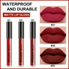 Picture of evpct DNM 3Pcs Dark Deep Ruby Light Rose red Brown red Matte Liquid Lipstick Sets for Women 24-hour Matte+Lipstick Matte Lipstick Lip Stain Gloss Long Lasting 24 Smudge Waterproof