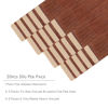 Picture of WENNALIFE Tape in Hair Extensions Human Hair, 20pcs 50g 14 inch Dark Auburn Copper Remy Hair Extensions Straight Human Hair Tape in Extensions Skin Weft Tape Extensions Human Hair