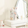 Picture of HBlife 360 Rotating Makeup Organizer Adjustable Carousel Large Capacity Revolving Perfume Organizer Skincare Organizers Cosmetic Storage Spinning Holder for Vanity, Clear