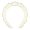Picture of Conair Ivory Hairband - Spa Headband for Washing Face - Make up Headband - Bubble Headband - GRWM Headband