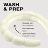 Picture of Conair Ivory Hairband - Spa Headband for Washing Face - Make up Headband - Bubble Headband - GRWM Headband