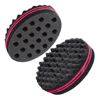 Picture of Magic Twist Sponge for Dreadlocks, Afro Coils, and Curls - Two Sides with Big and Small Holes, Foam Wave Brush for Men, Women, Boys, and Girls with Long or Short Hair by Hair Sponge (1 Piece)