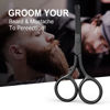 Picture of Upgraded Eyebrow Scissors, Small Scissors, Nose Hair Scissors Round Tip Design, Will Not Hurt The Nasal Cavity. Professional Grooming Scissors for Hair, Eyelashes, Nose, Eyebrow Trimming, Mustache