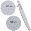 Picture of BTYMS 25 Pcs 100/180 Grit Nail Files and Buffers Professional Double Sided Emery Boards Manicure Tool for Acrylic Nails