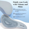 Picture of Kitsch Detangler Brush for Curly or Straight, Wet and Dry Hair, No-Pain Detangling Brush with Flexible Bristles for Adults and Kids - Easy-to-Hold, Ideal for Shower and Travel - Haze Blue