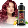 Picture of Leorx 3 In 1 Wine Red Color Hair Dye shampoo, For Refresh and Instant Herbal Coloring For Women&Men - Tintes Para El Cabello Profesional