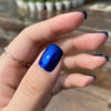 Picture of COSMOO Blue Nail Polish, 12ml Quick Dry Nail Lacquer, Super Lustrous Nail Enamel Polish, Shimmer Iridescent Ultrachrome Art Varnish, 0.41 fl oz