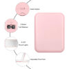 Picture of Kakuje Compact Mirror, 1X/3X Magnification LED Pocket Mirror with Nternal BIattery, Mini Mirror for Purse, Pocket,Travel and Present (Pink)
