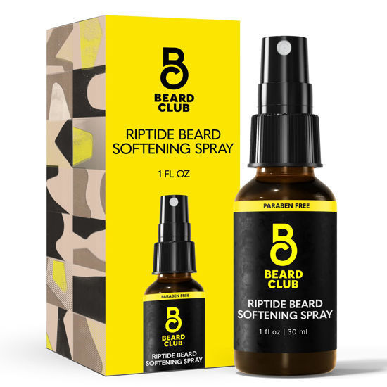 Picture of Riptide Beard Softening Spray by Beard Club - Nourishing & Styling Formula for Enhanced Beard Growth, Softness & Shine - Enriched with Natural Ingredients for Healthy Facial Hair