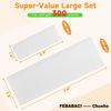 Picture of FEBABACI 300 Pcs Non Woven Wax Strips,Body and Facial Wax Strips for hair removal,Professional waxing strips without wax(2.8''x 7.9'' and 1.4''x 3.9'')