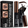 Picture of Cilrofelr Tattoo Peel Off Eyebrow Gel Tint, Semi Permanent Tattoo Brow Peel Off Tint Gel, Last Up to 3 Days, Waterproof, Transfer-proof, For Fuller & Defined Looking Brows, Dark Brown (2 Pack)