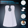 Picture of HUPBIPY Beard Bib Apron Hair Catcher for Shaving Non-Stick Shave Cape Grooming Accessories Gifts for Men Husband Father