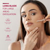 Picture of SINAHET Dermaplaning Tool (12 Count), Professional Face Razors for Women, Facial and Eyebrow Hair Removal, Gentle Skin Exfoliation Blade