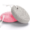 Picture of Natural Foot Pumice Stone for Feet, Borogo 2-Pack Lava Pedicure Tools Hard Skin Callus Remover for Feet and Hands - White&Red