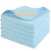 Picture of SINLAND Microfiber Facial Cloths Fast Drying Washcloth 12inch x 12inch Absorbent Face Wash Cloth Soft Makeup Remover Cloths